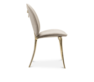 Soleil Cream Chair by Boca do Lobo – view 3