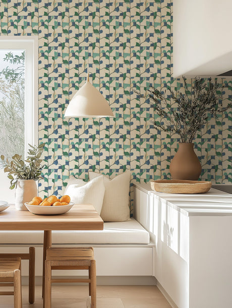 Al Fresco Wallpaper by Olive et Oriel