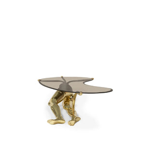 Tabu Polished Brass Coffee Table by KOKET – view 3