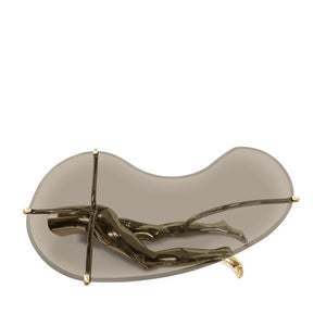 Tabu Polished Brass Coffee Table by KOKET – view 7