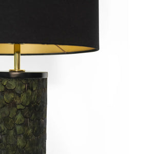 Tailor Peacock Feather Table Lamp by KOKET – view 3