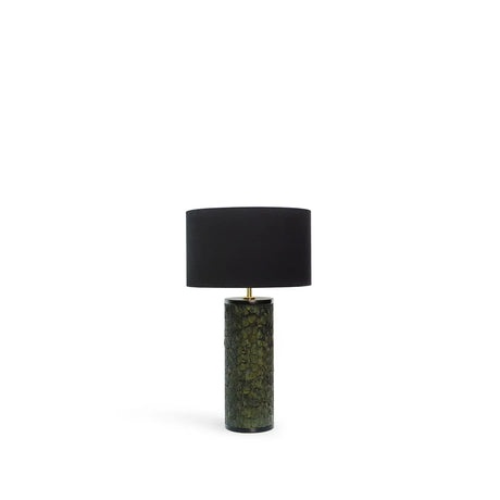Tailor Peacock Feather Table Lamp by KOKET