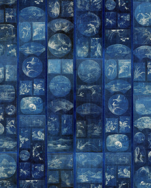Aizome Collage Wallpaper, Cocolea Natty & Polly, , ,