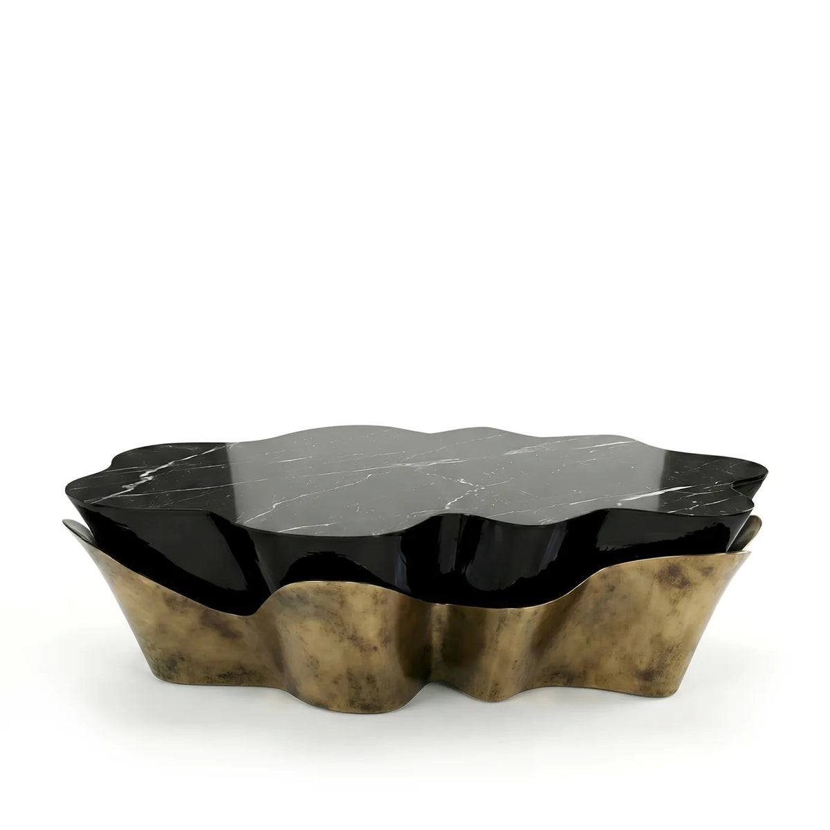 Yasmine Nero Marquina Coffee Table by KOKET