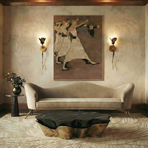 Yasmine Nero Marquina Coffee Table by KOKET – view 5